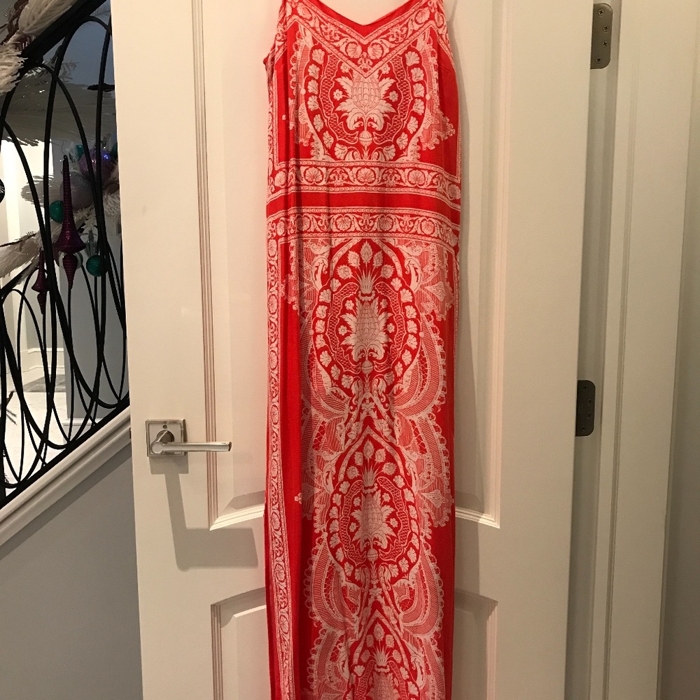 Francesca's belted maxi